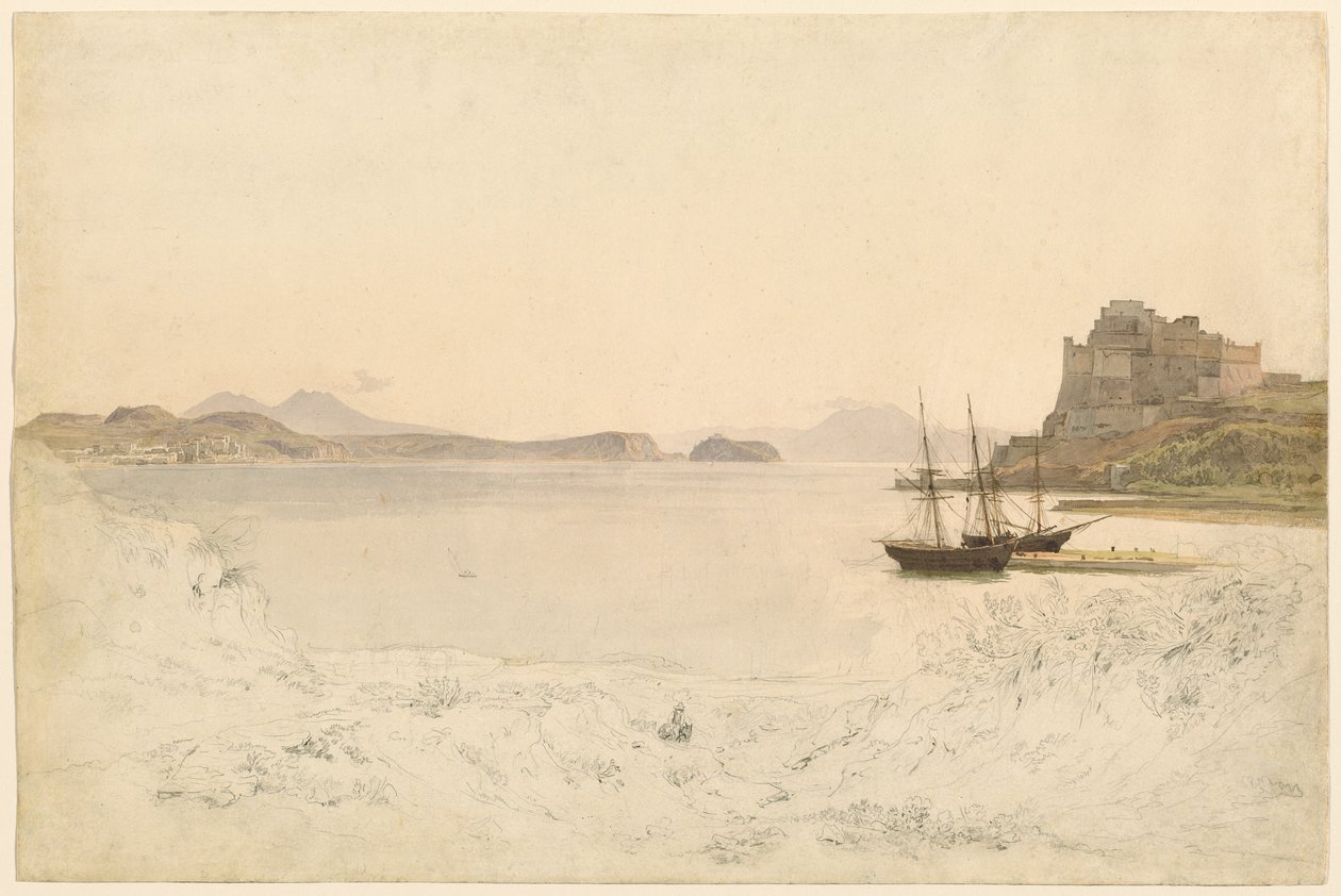 Le Golfe de Pouzzoles - Johann Heinrich Schilbach