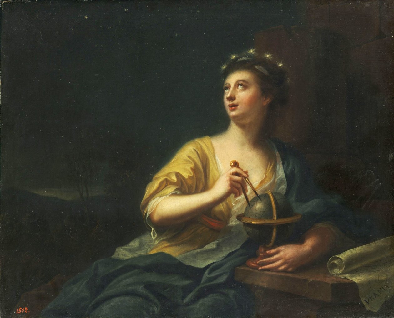 Les neuf muses - Uranie (Astronomie) - Johann Heinrich Tischbein