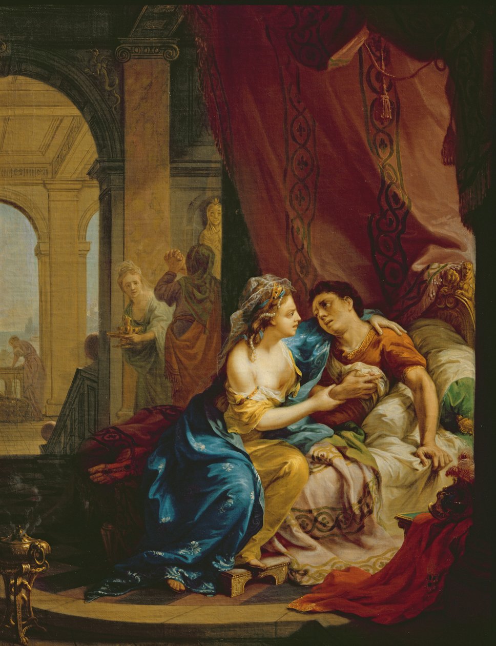 Antoine et Cléopâtre, 1774 - Johann Heinrich Wilhelm Tischbein