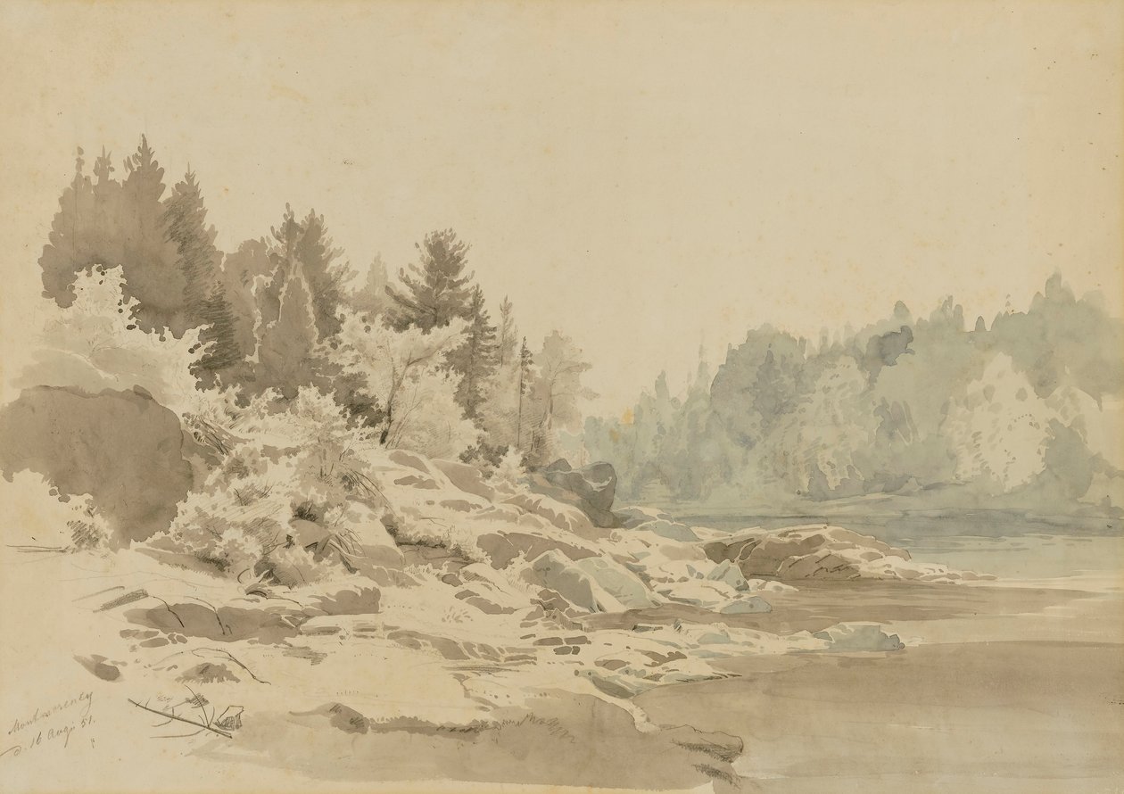 Rivière Montmorency, Québec - Johann Hermann Carmiencke