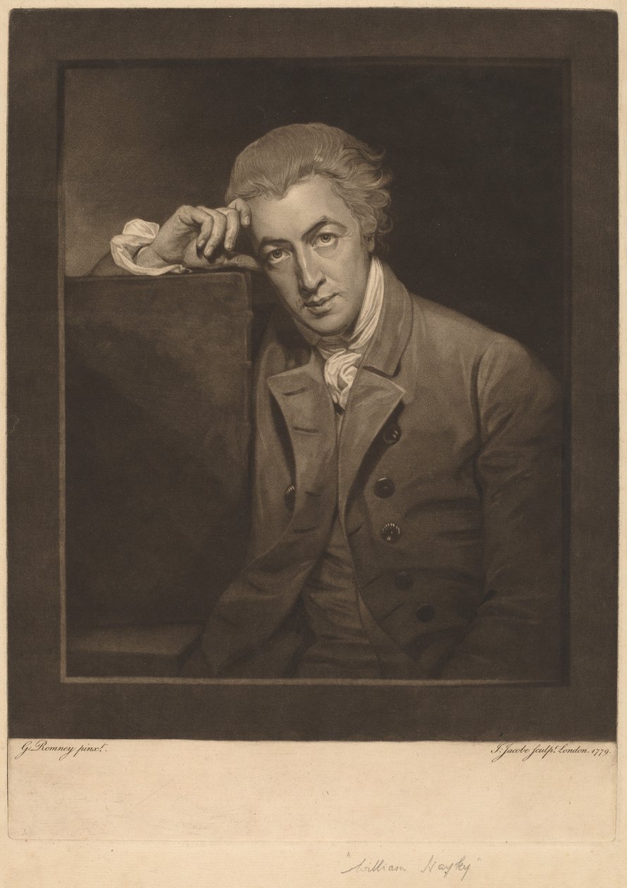 William Hayley - Johann Jacobé, George Romney