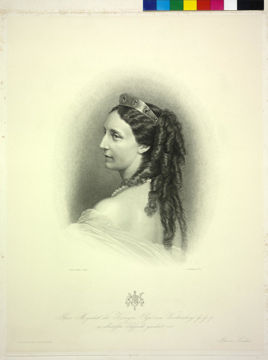 Grande Duchesse de Russie Olga - Johann Lindner