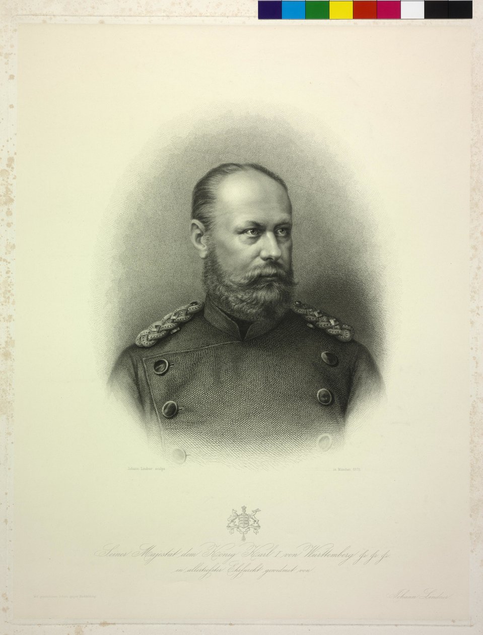 Roi de Wurtemberg Charles I - Johann Lindner