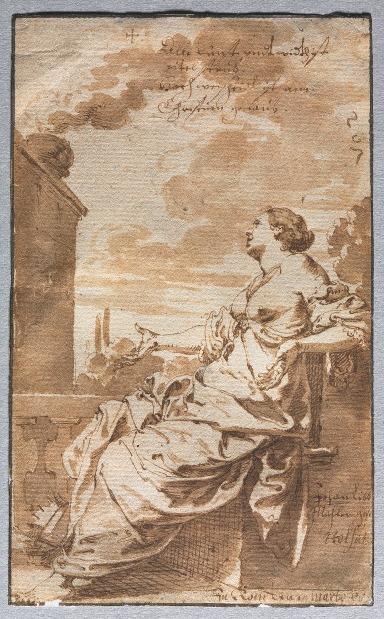 Allégorie de la croyance chrétienne - Johann Liss