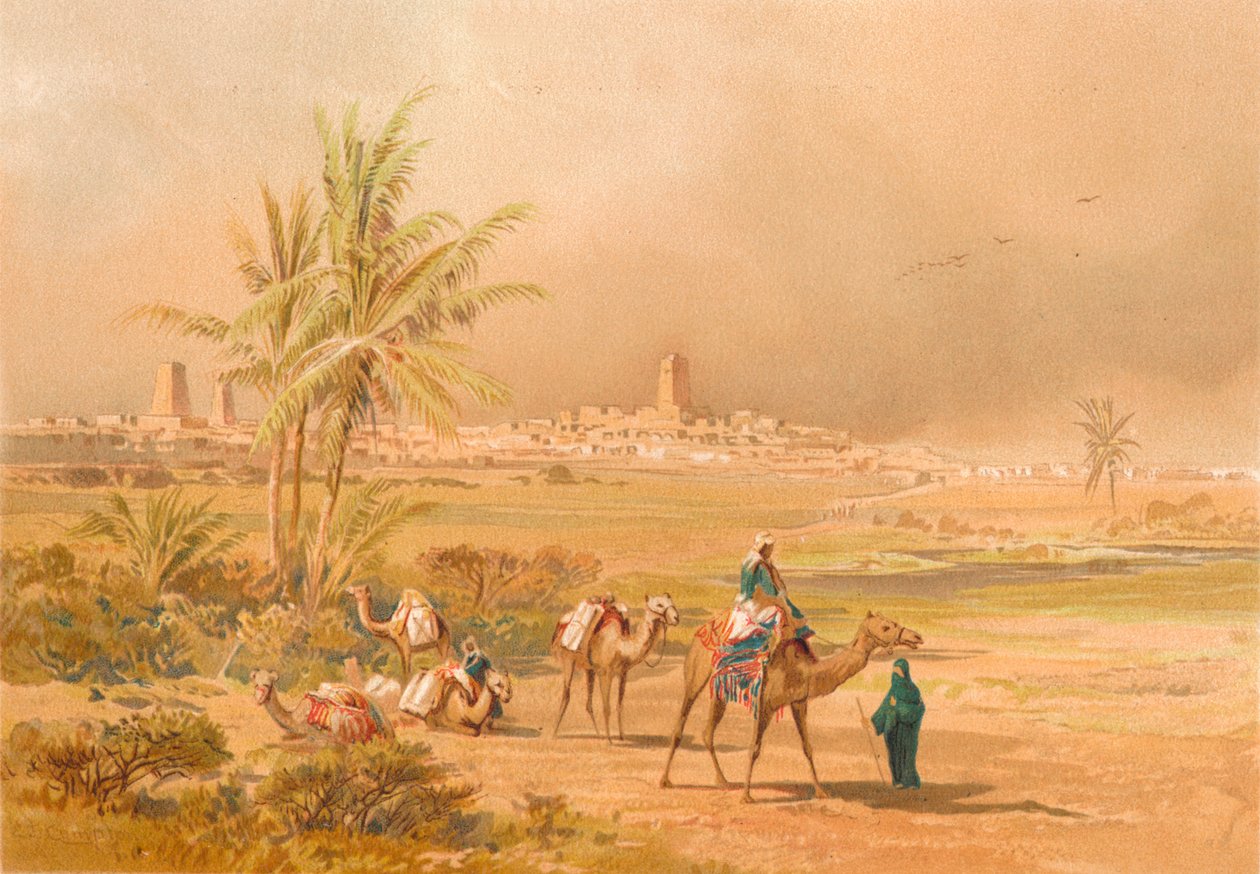 Tombouctou, vers 1852, 1903 - Johann Martin Bernatz