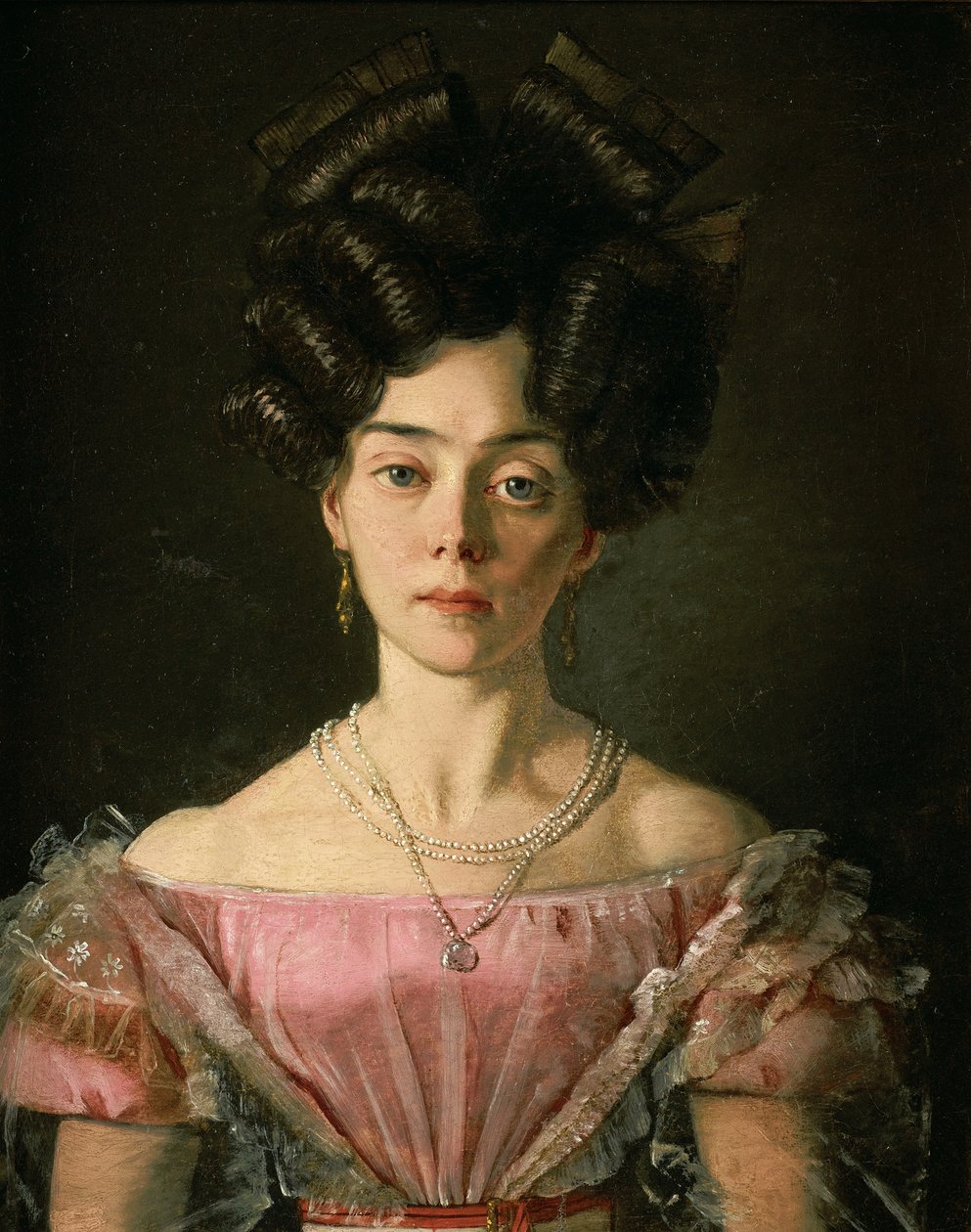 Jeune dame - Johann Michael Neder