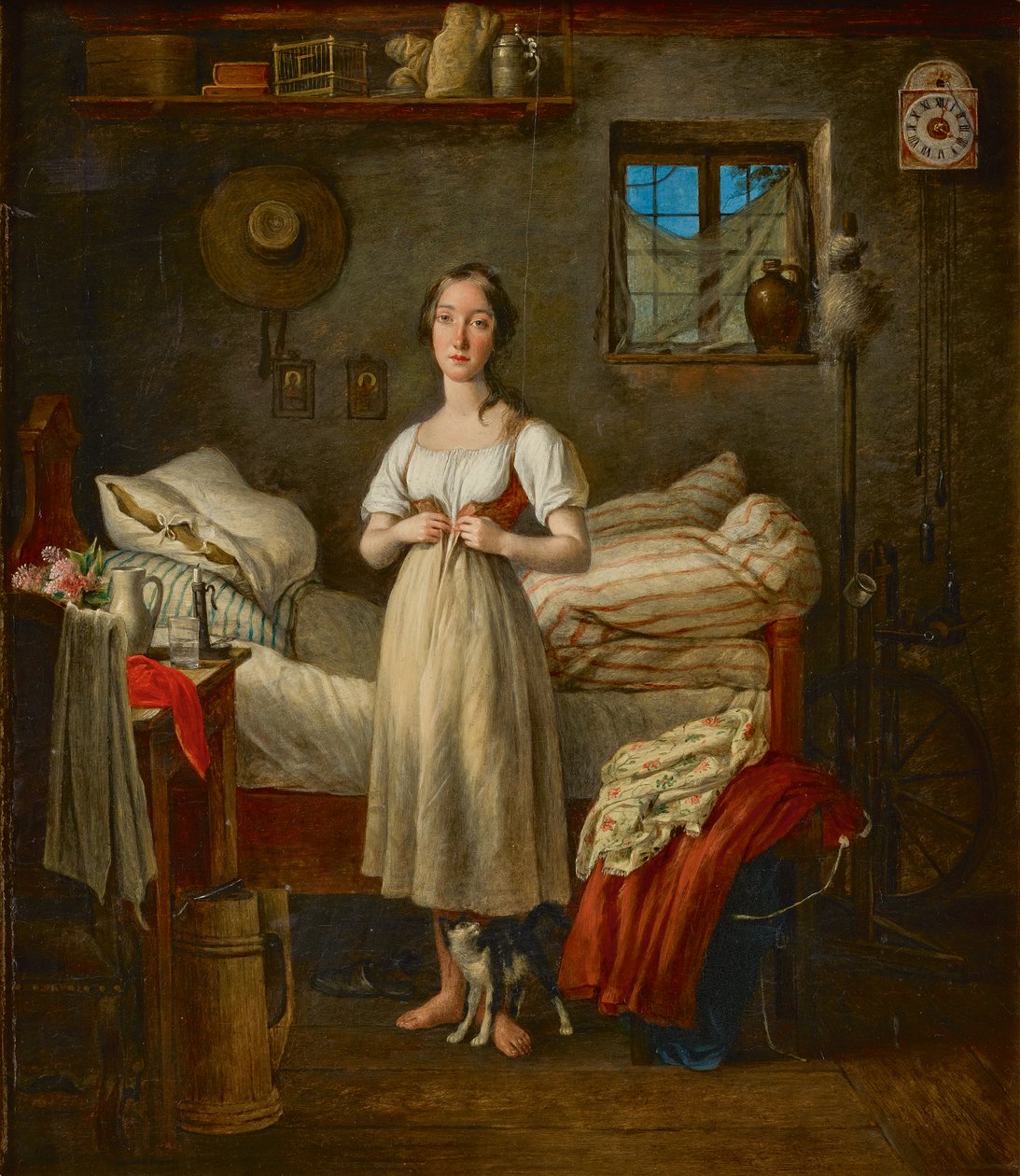 Toilette matinale d
