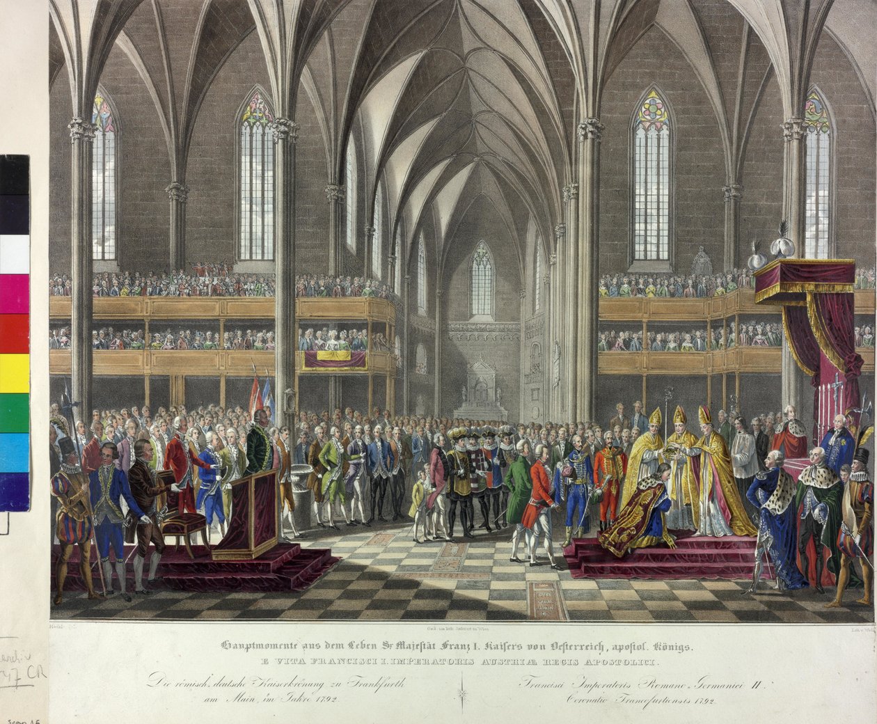 Couronnement impérial 1792 - Johann Nepomuk Hoechle