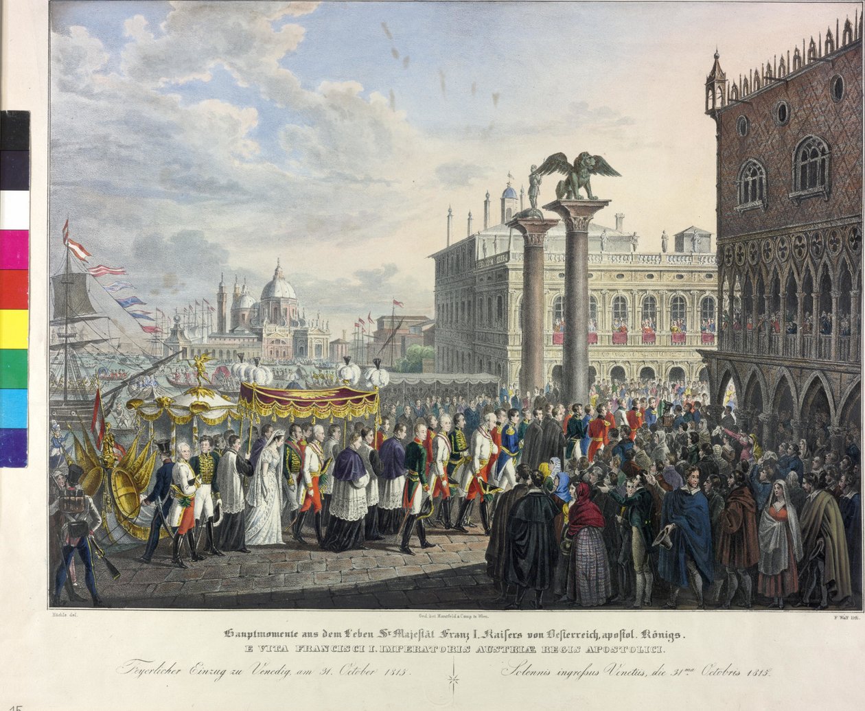 Occupation à Venise 1815 - Johann Nepomuk Hoechle