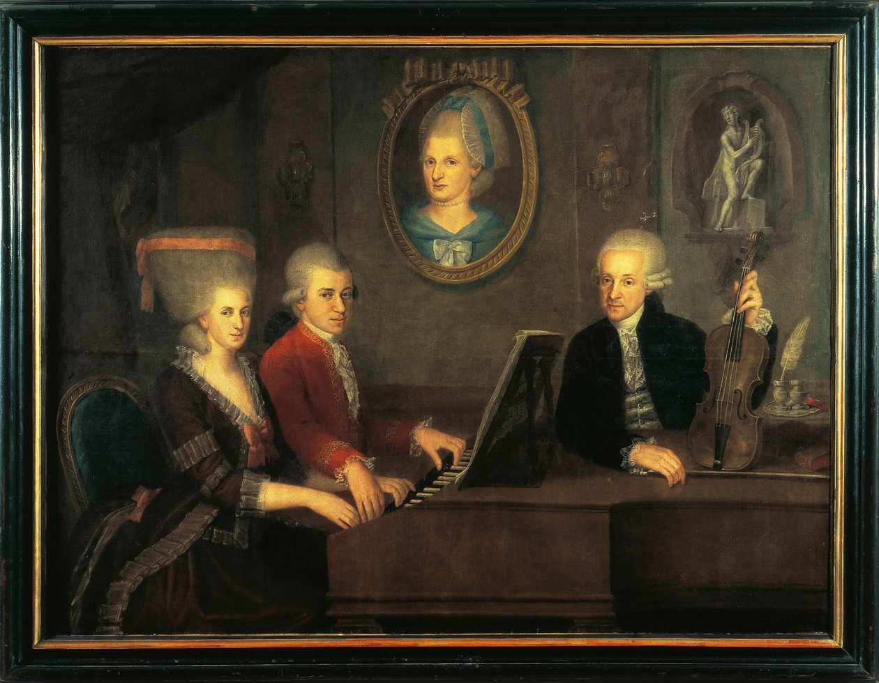 Autriche, Salzbourg, Famille Mozart - Johann Nepomuk della Croce