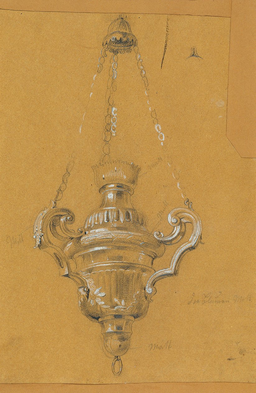 Lampe - Johann Peter Krafft