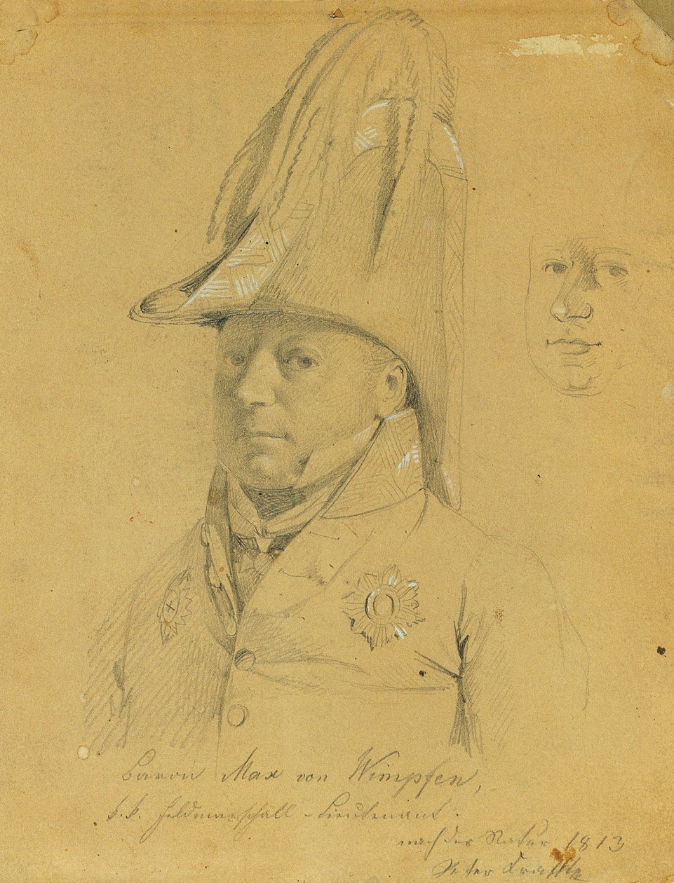 Baron Max von Wimpfen - Johann Peter Krafft