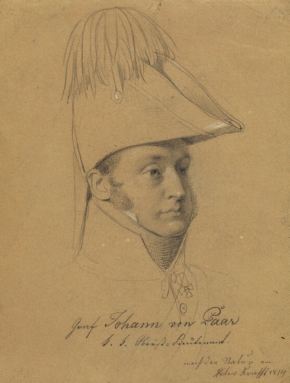 Comte Johann von Paar - Johann Peter Krafft