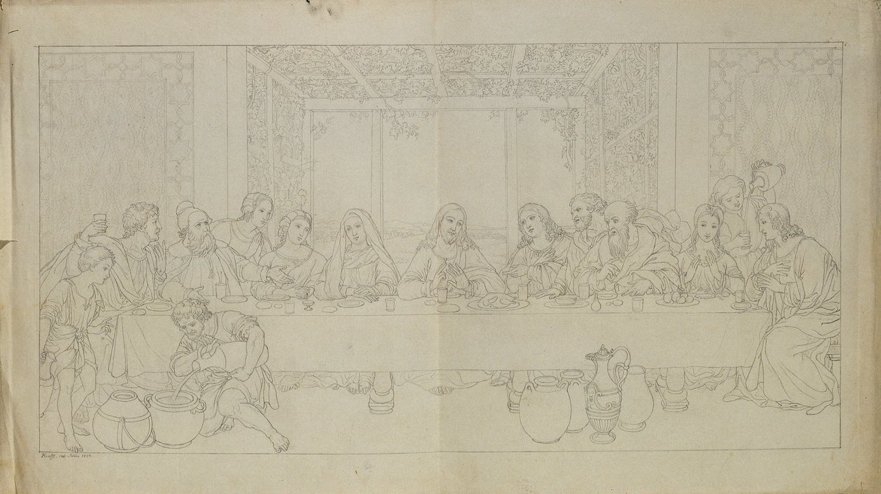 Les noces de Cana - Johann Peter Krafft