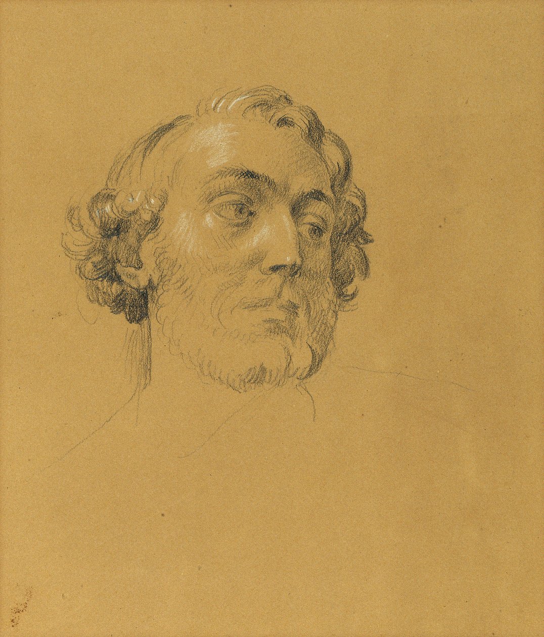 Étude de portrait - Johann Peter Krafft