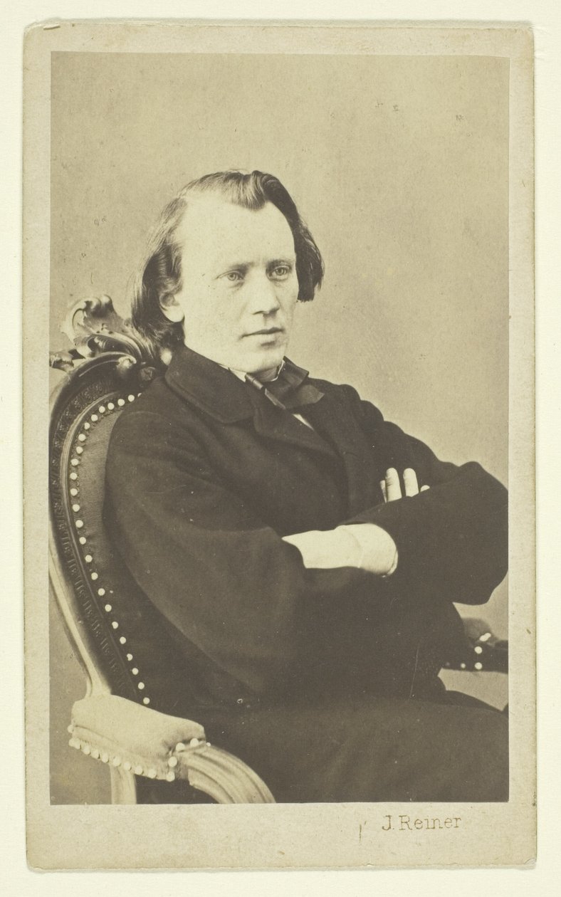 Portrait de Brahms - Johann Reiner