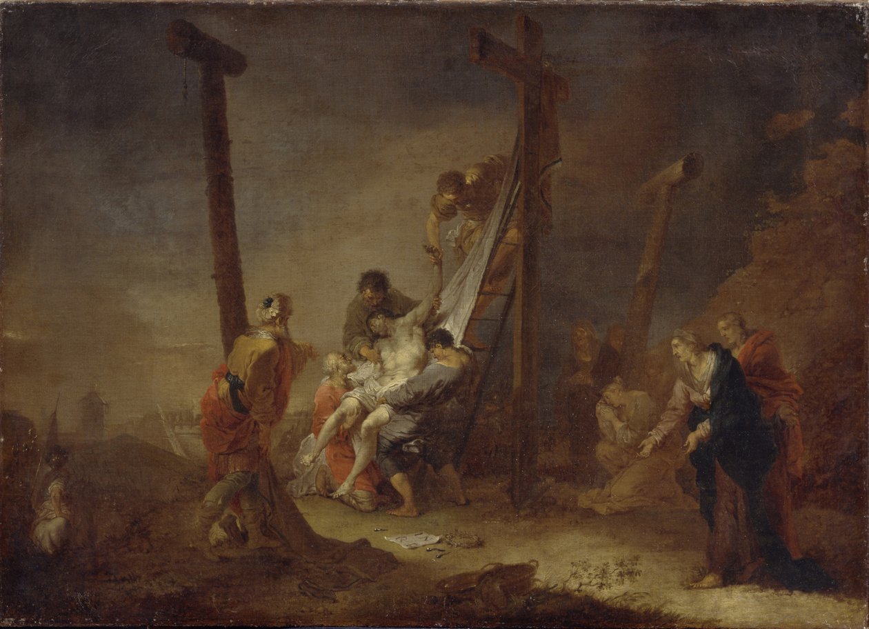 La Descente de Croix - Johann Rosso Januarius Zick