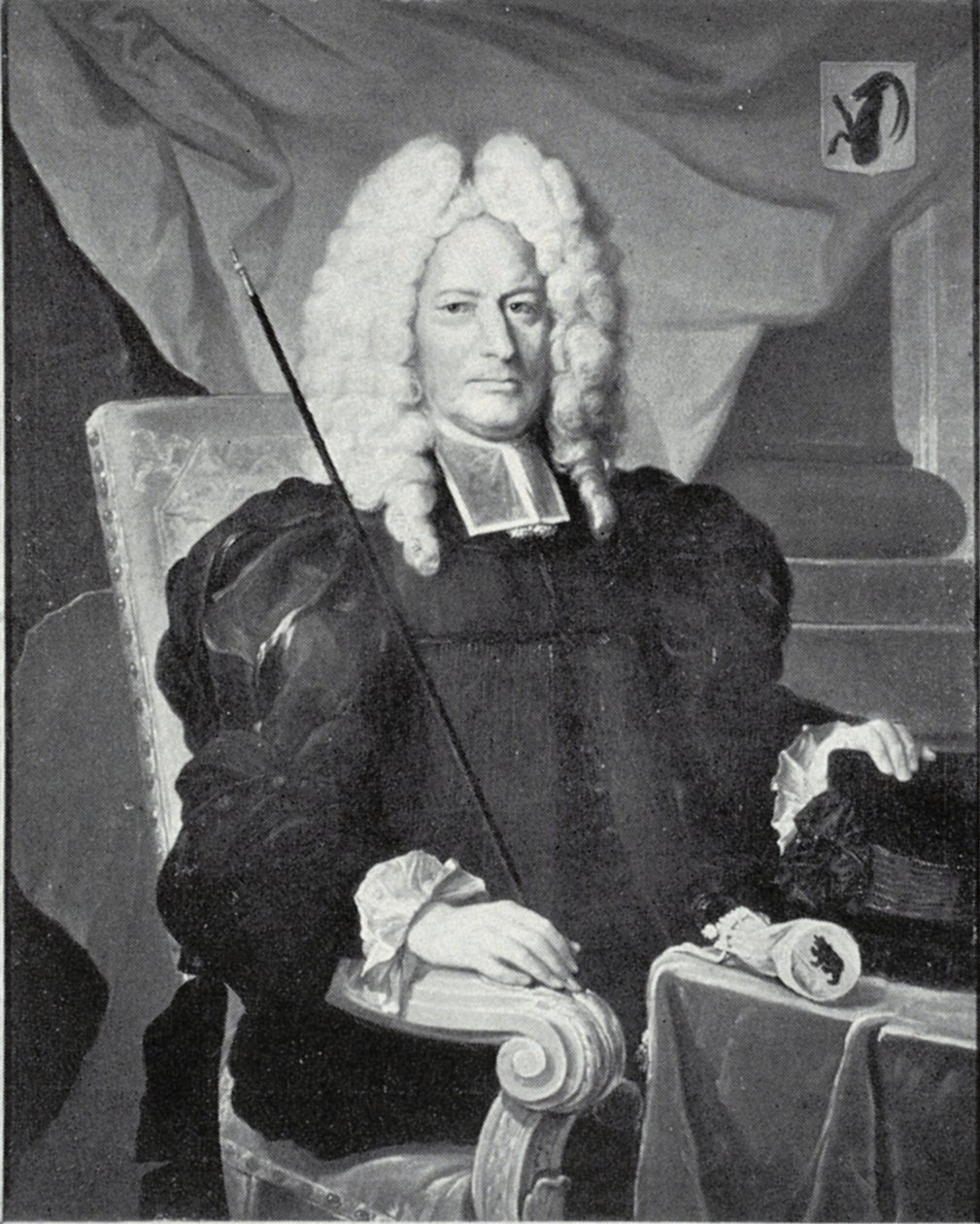 Portrait de Christoph Steiger I. - Johann Rudolf Huber