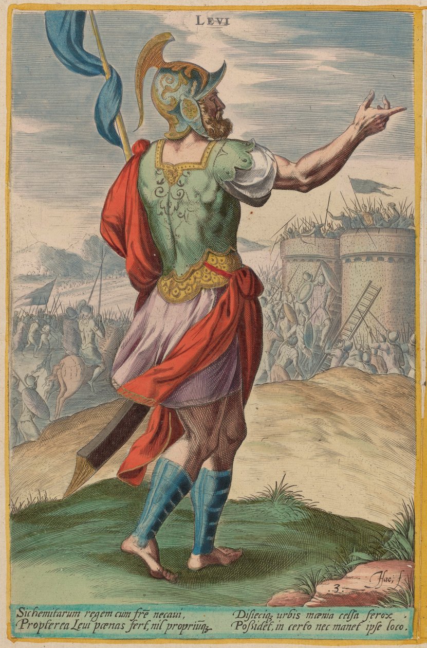 Levi, vers 1585 - Johann Sadeler I