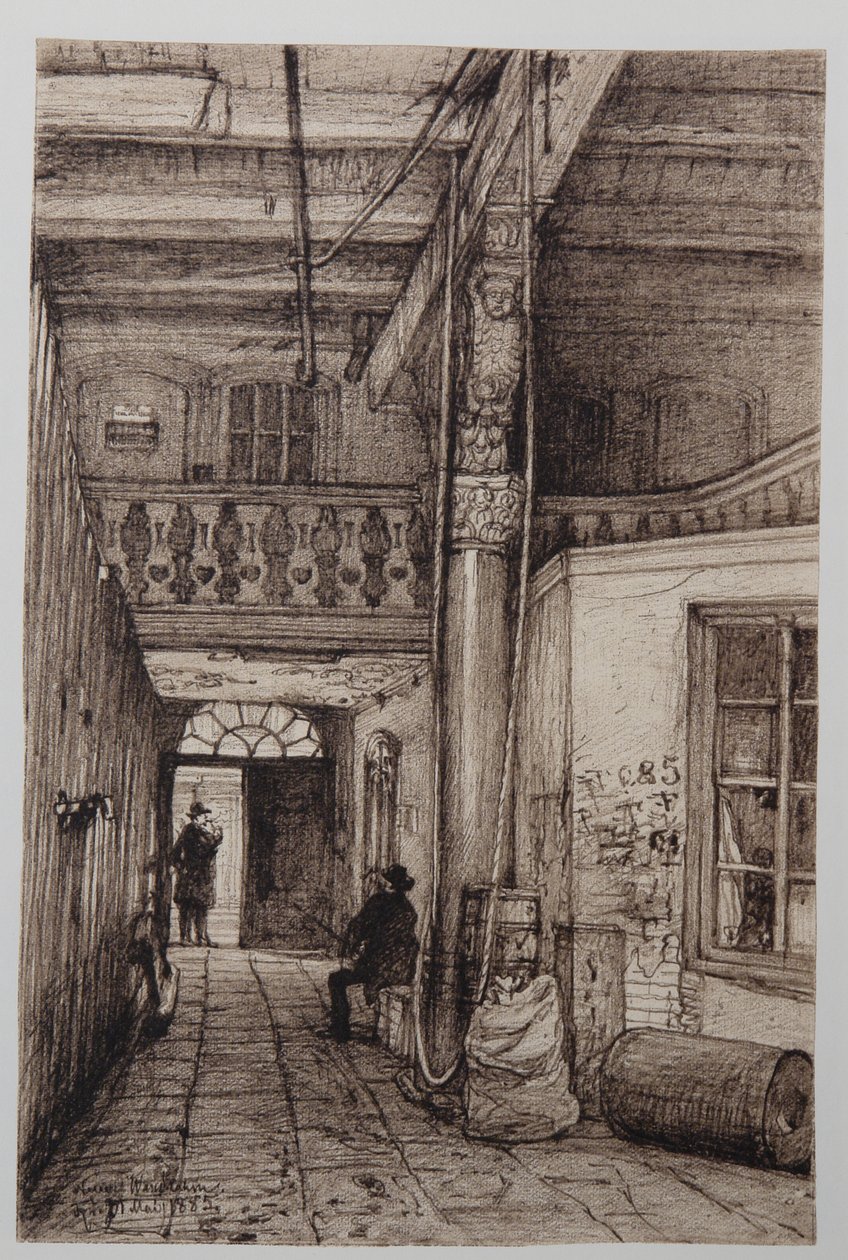 Nouveau cadre mural 21-05-1885 - Johann Theobald Riefesell