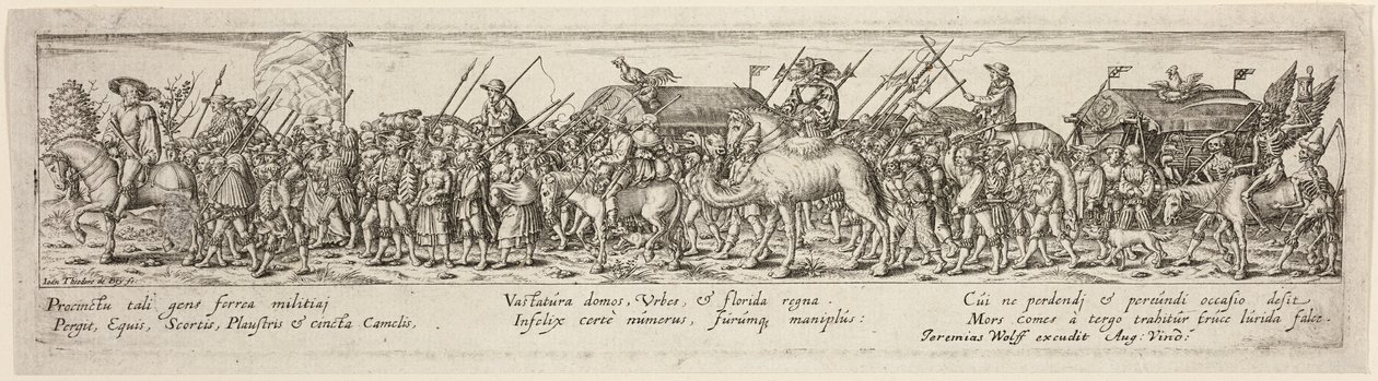 Le Triomphe de la Mort - Johann Theodor de Bry
