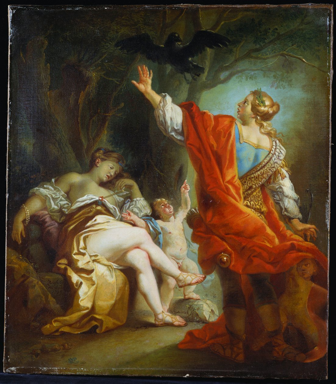 Apollon tuant Coronis - Johan Joseph Zoffany