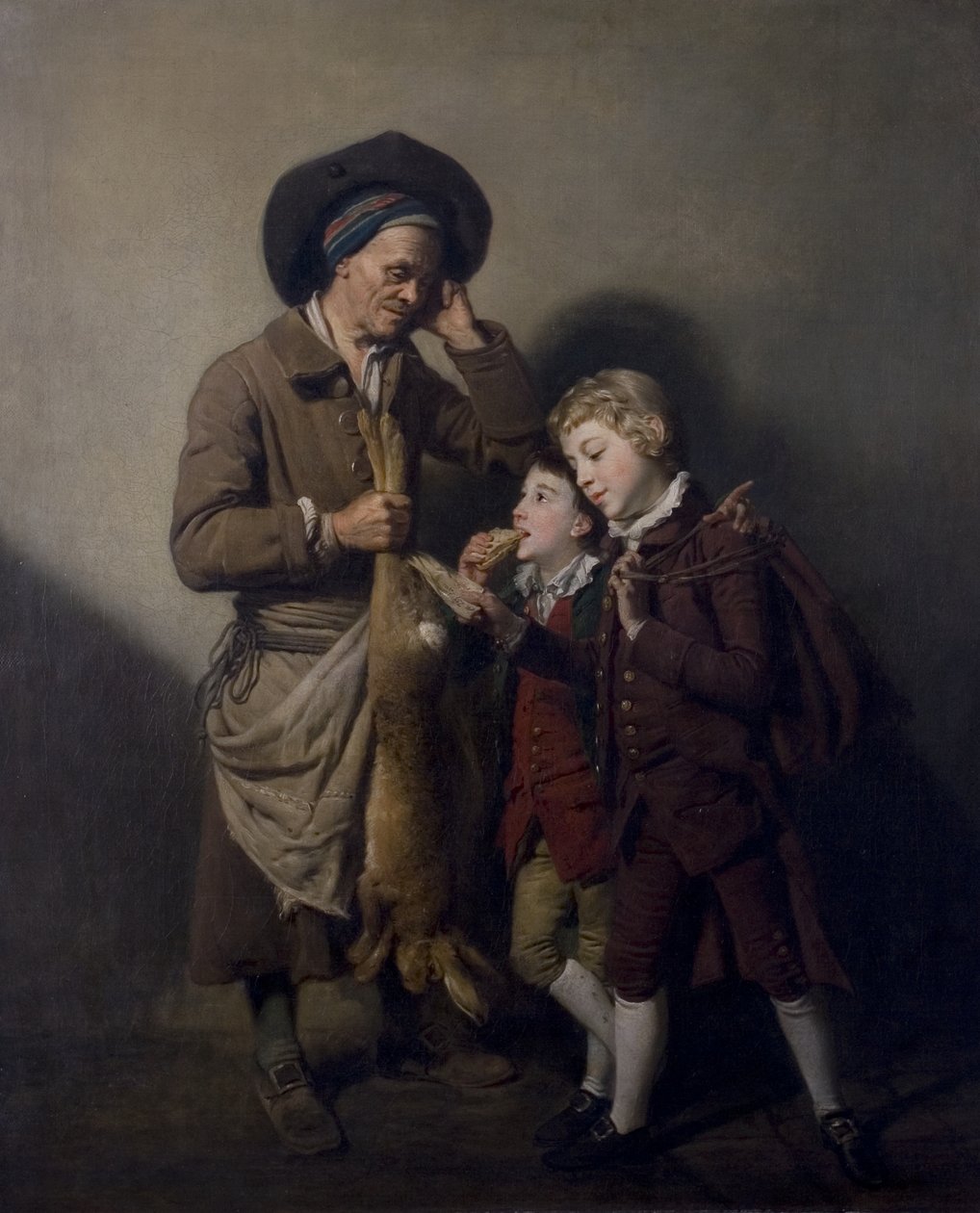Le portier et le lièvre - Johan Joseph Zoffany