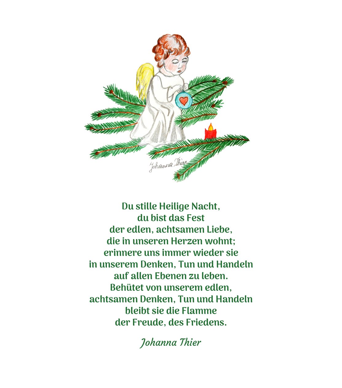 Ange de Noël - Johanna Thier