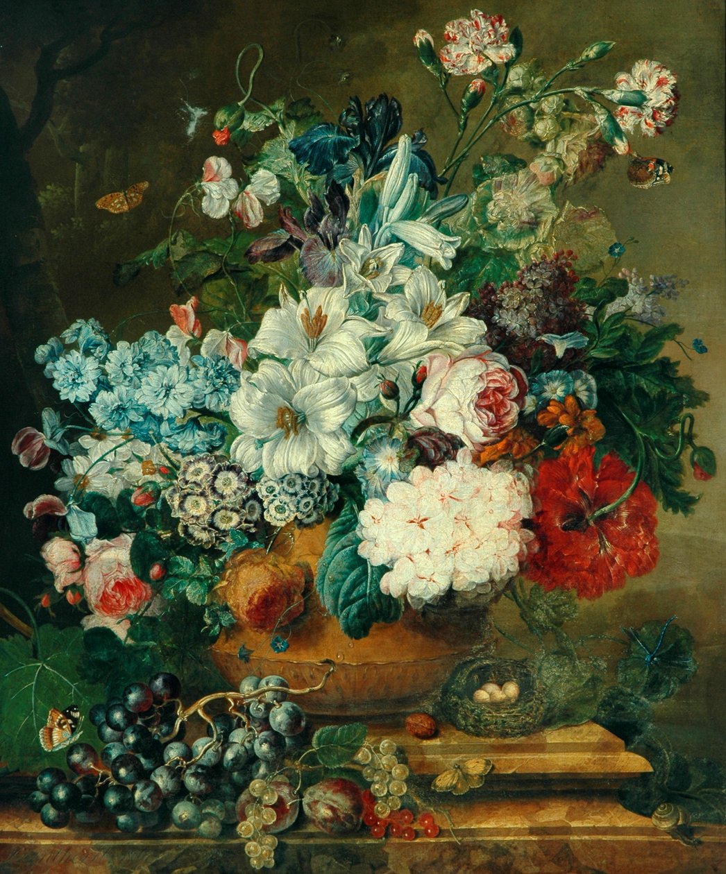 Composition florale, 1806 - Johannes Lindhorst