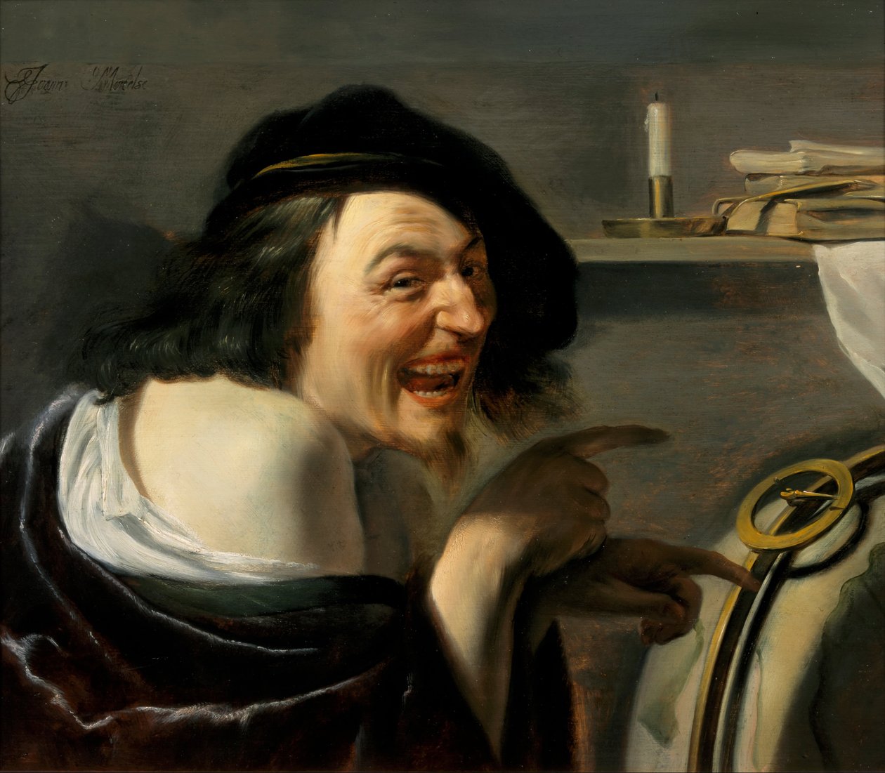 Démocrite - Johannes Moreelse