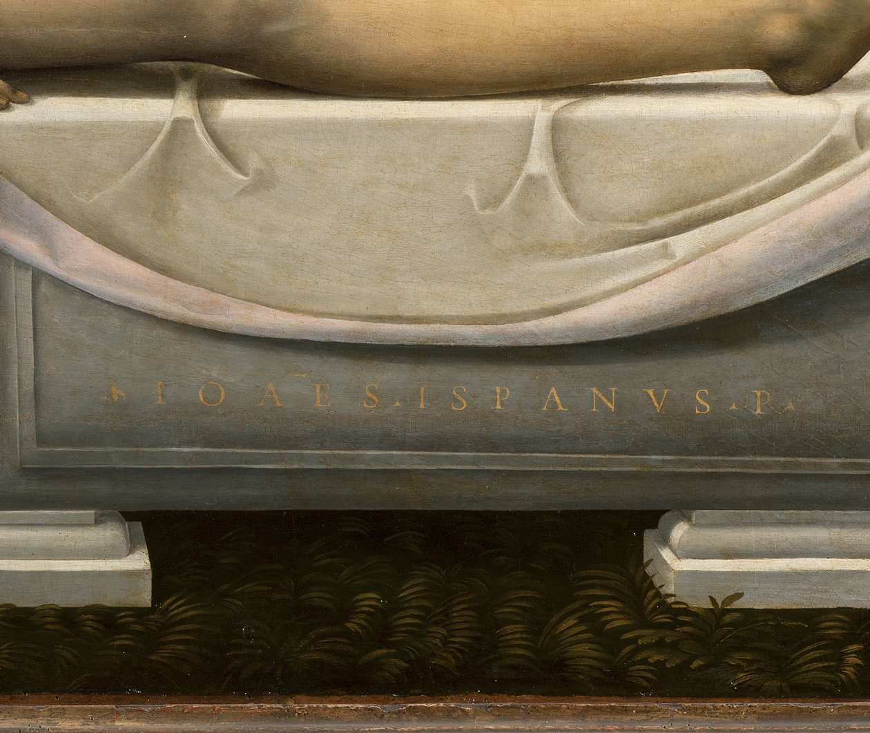 Lamentation (détail), c.1490-1510 - Johannes (fl.16th century) Hispanus
