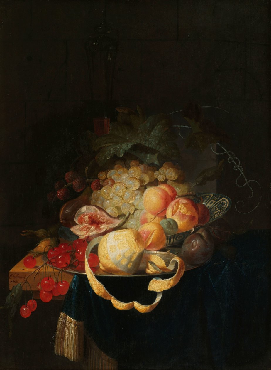 Nature morte avec fruits - Johannes Hannot