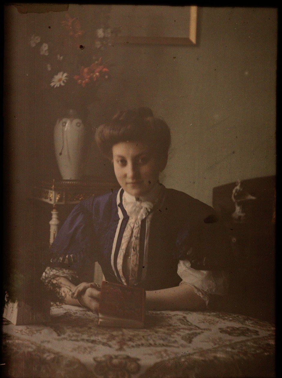Femme à table - Johannes Hendrikus Antonius Maria Lutz