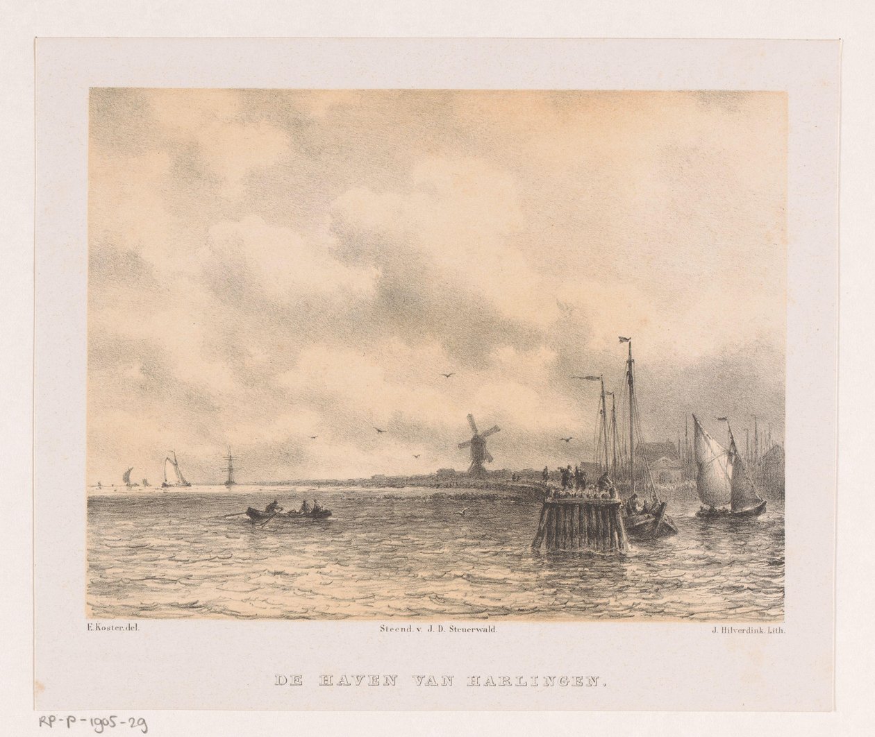 Port de Harlingen - Johannes Hilverdink