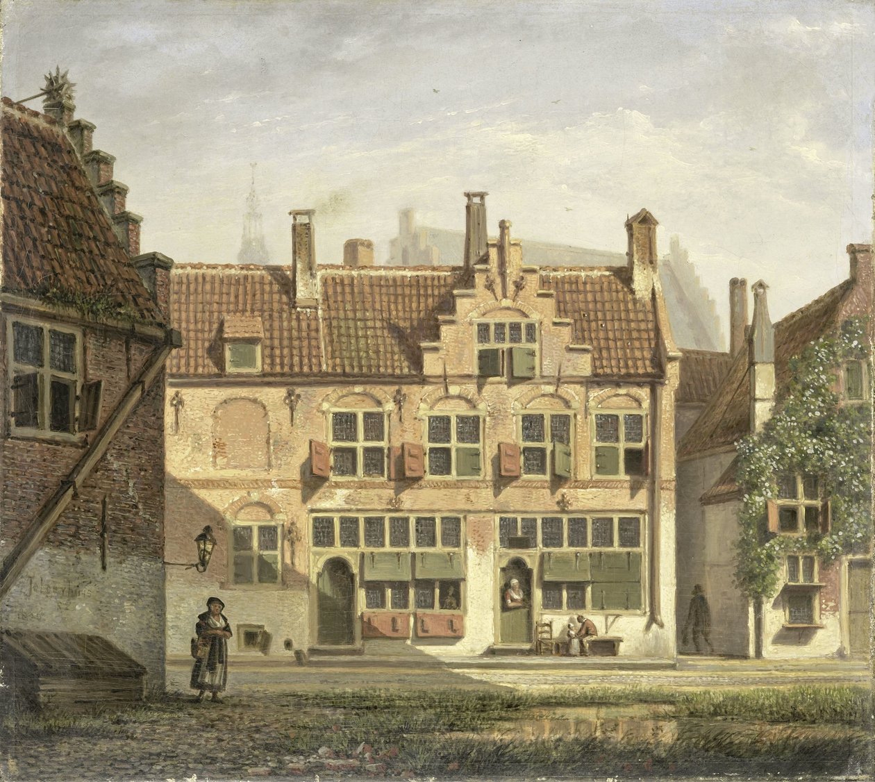 Une rue à Amersfoort - Johannes Jelgerhuis