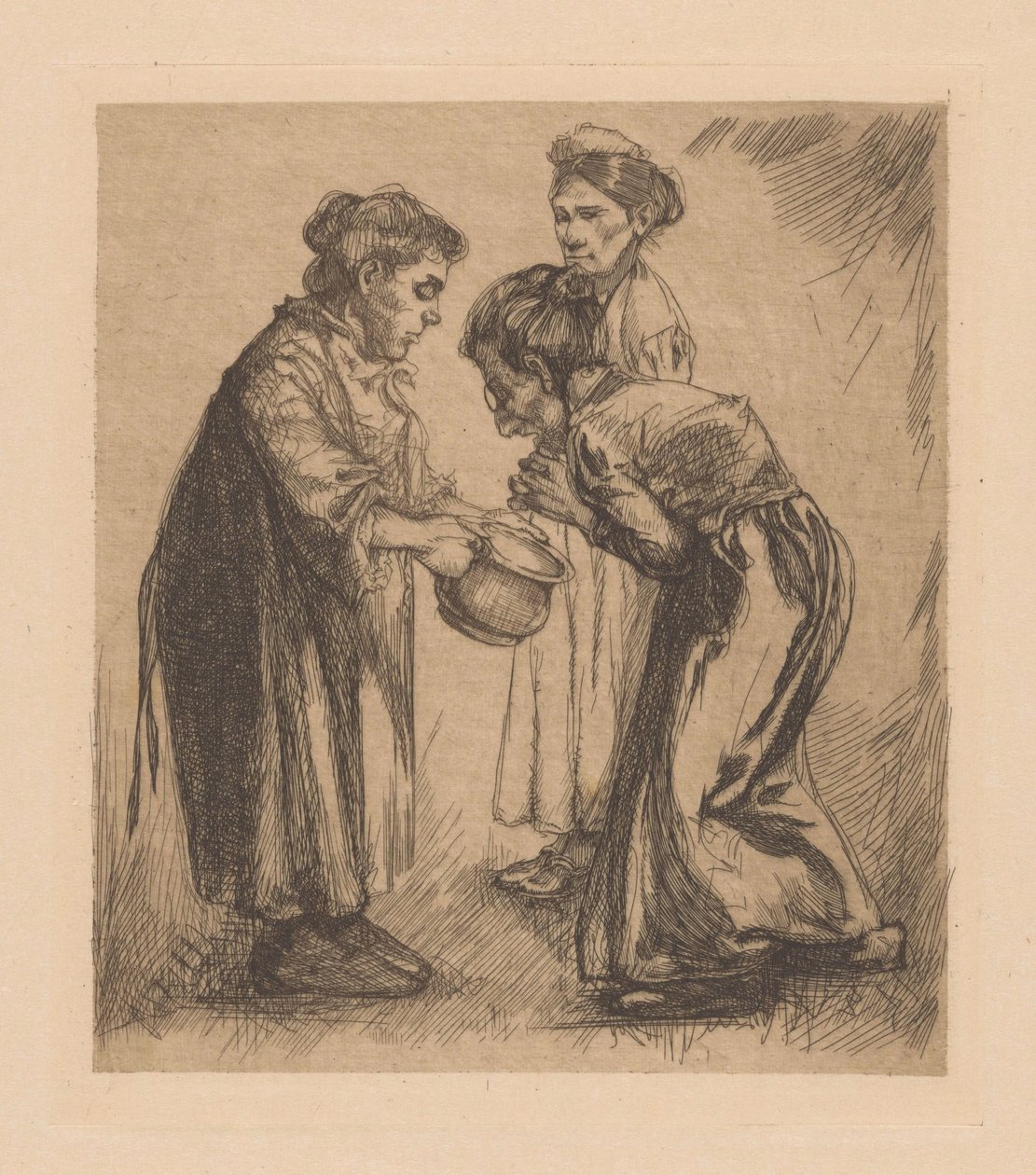 Trois femmes avec pot - Johannes Josephus Aarts