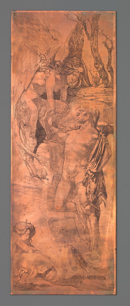 Homme et sphinx - Johannes Josephus Aarts