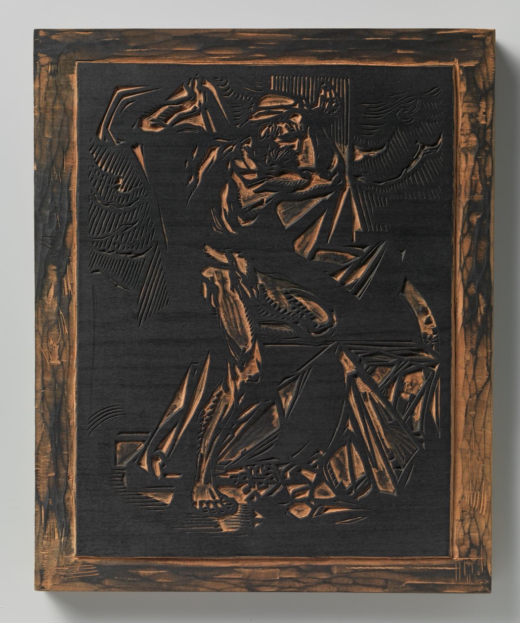 Figure masculine portant un fardeau - Johannes Josephus Aarts