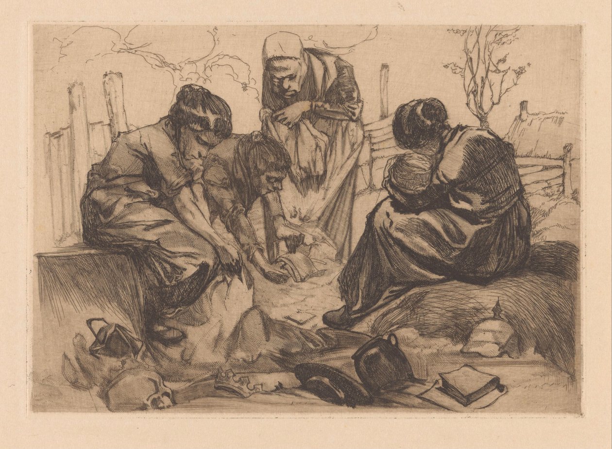 Femmes en deuil - Johannes Josephus Aarts