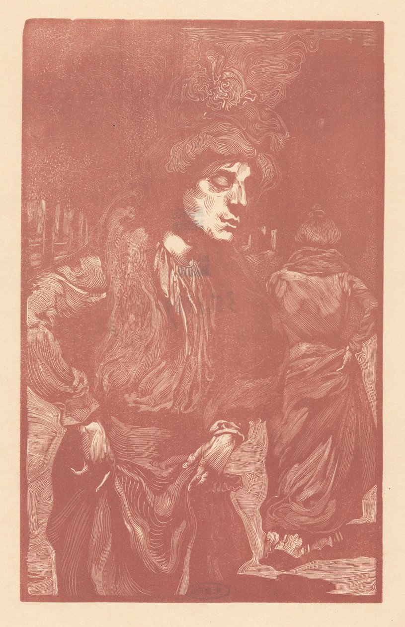 Deux femmes marchant dans la rue - Johannes Josephus Aarts