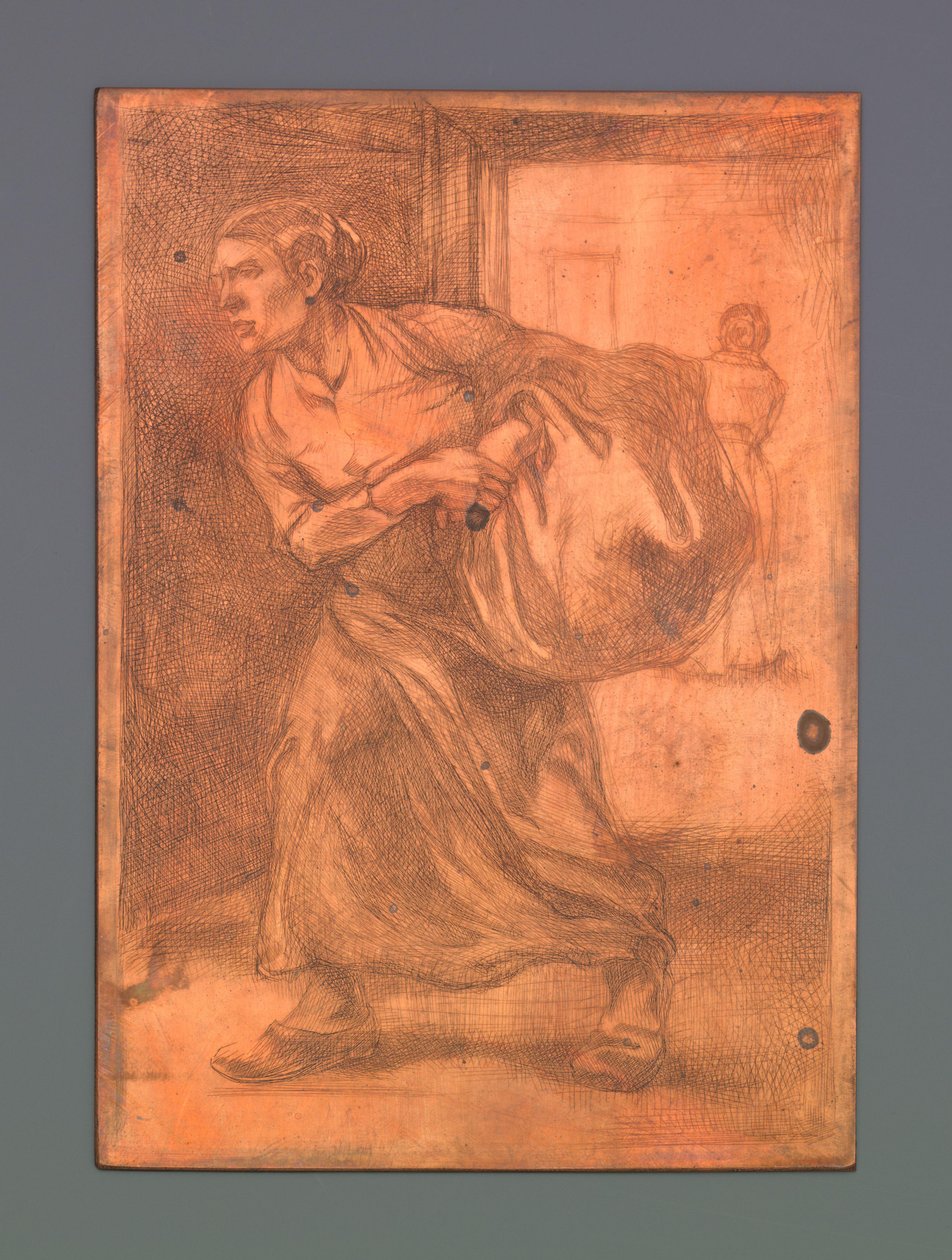 Femme portant une balle - Johannes Josephus Aarts