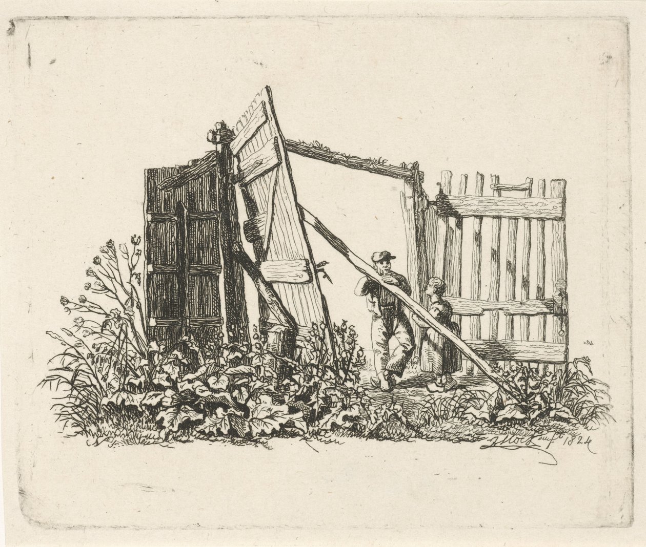 Deux figures près d