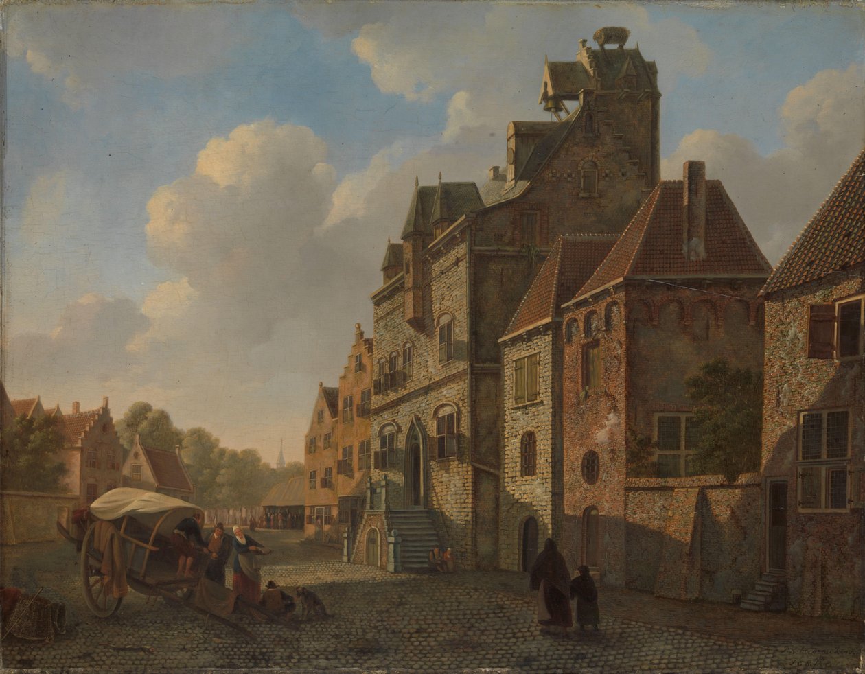 Vue de Dordrecht - Johannes Schoenmakers