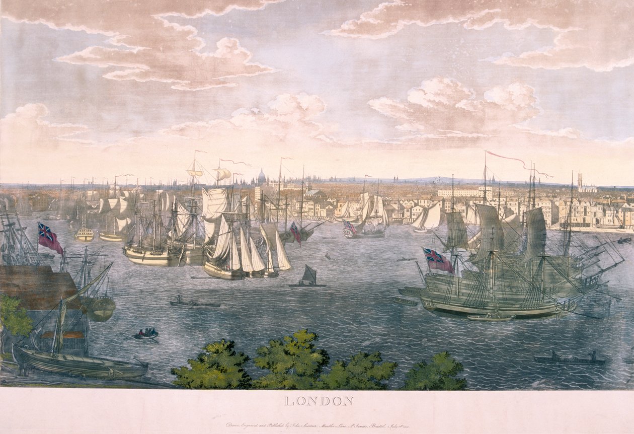 Vue de Londres - Johannes Swertner