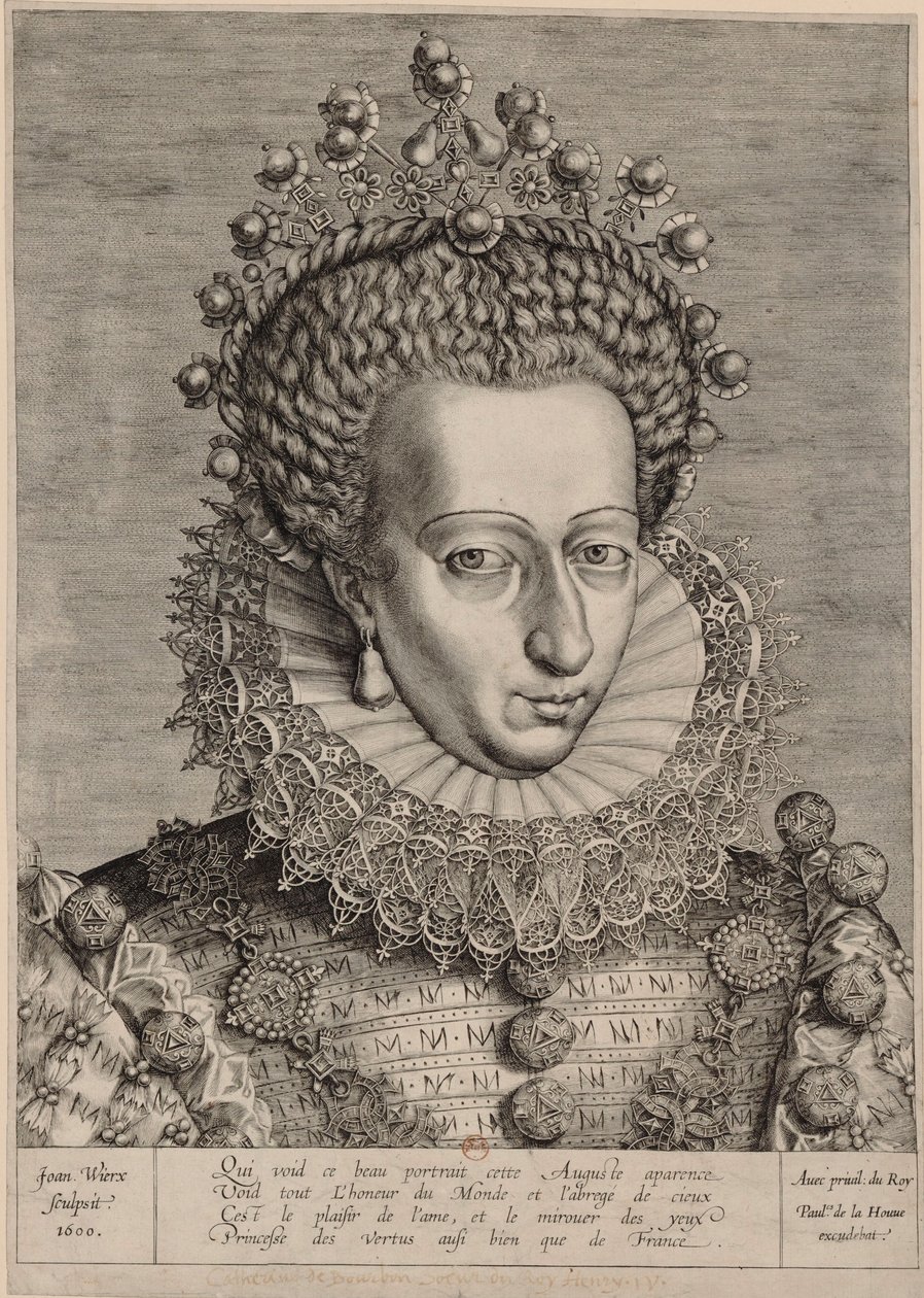 Catherine de Navarre - Johannes Wierix