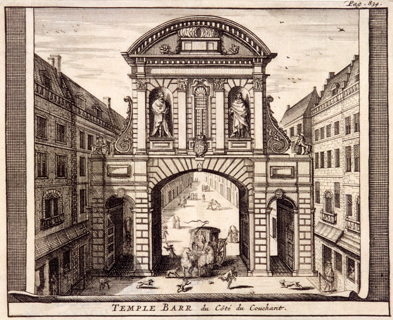 Temple Bar, Londres - Johannes de Ram