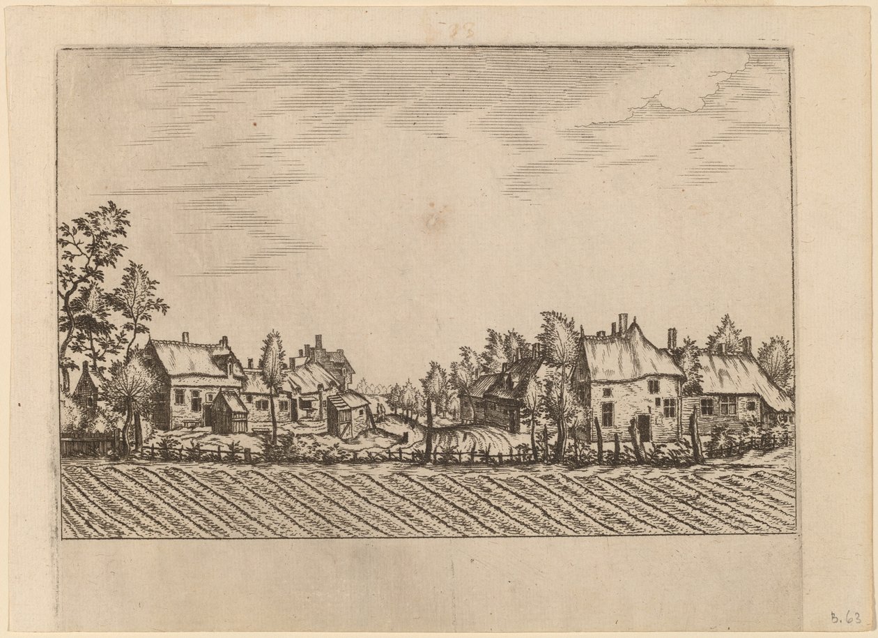 Fermes - Johannes van Doetechum, the Elder and Lucas