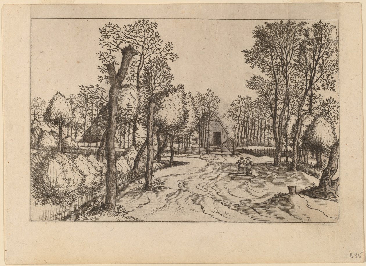 Fermes - Johannes van Doetechum, the Elder and Lucas