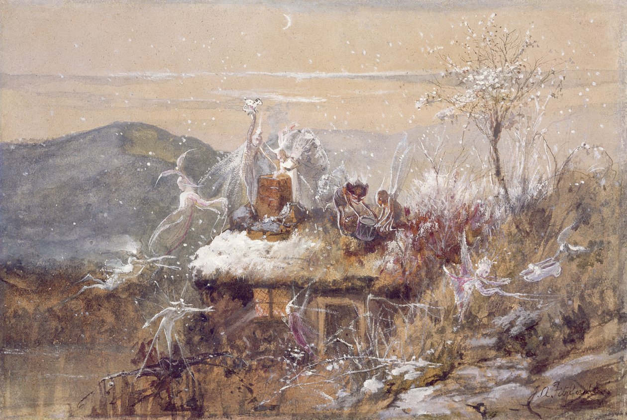 La Veille de Noël - John Anster Fitzgerald