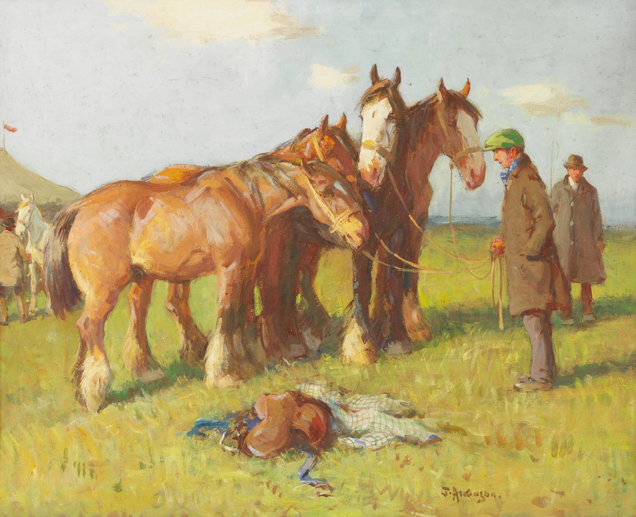 Foire de Cowhill, vers 1900-1919 - John Atkinson